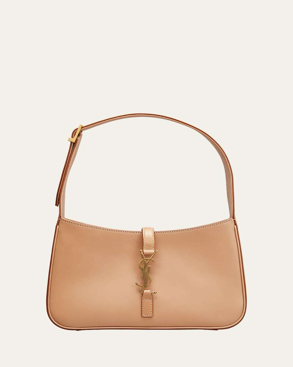 Le 5 A 7 Vegetable Leather Shoulder Bag